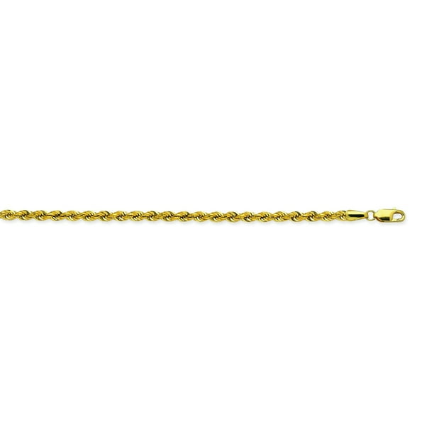 20 inch 14kt Gold Light Rope Chain 20 inch 14kt Gold Light Rope Chain